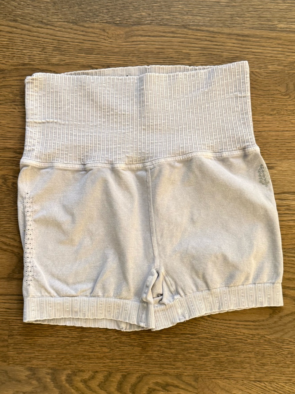 Size XS / S Free People FP Movement Light Grey Good Karma Athletic Shorts